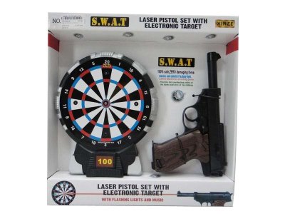 LASER GUN W/INFRARED & LIGHT & SOUND - HP1034047