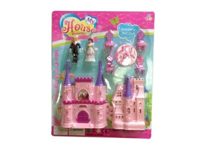 CASTLE W/DOLL & FURNITURE - HP1034135