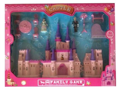 CASTLE W/DOLL & FURNITURE - HP1034137