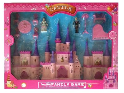 CASTLE W/DOLL & FURNITURE - HP1034138