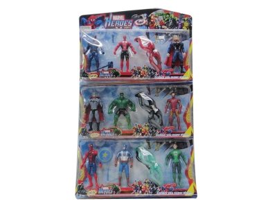 3PCS MARVEL HEROES W/LIGHT 3ASST - HP1034394