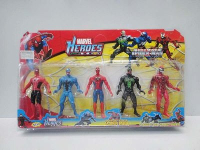 5PCS SPIDER-MAN W/LIGHT - HP1034395