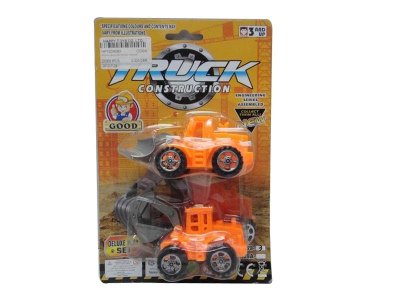 2PCS PULL BACK CONSTRUCTION CAR 4ASST. - HP1034569