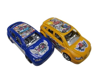 PULL BACK CAR 2PCS 2ASST 4COLOR - HP1034781