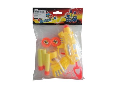 SOFT SHOOTING GUN (PAINTING) 2ASST - HP1035193