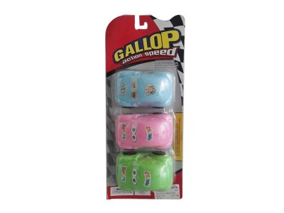 3PCS PULL BACK CAR  - HP1035210