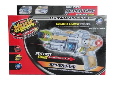 B/O GUN W/LIGHT & SOUND & INFRARED - HP1035453