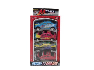 4PCS PULL BACK CAR   - HP1035523