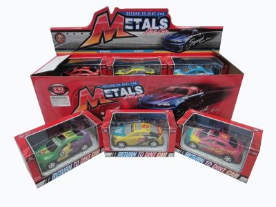 PULL BACK CAR 12PCS DISPLAY BOX - HP1035524