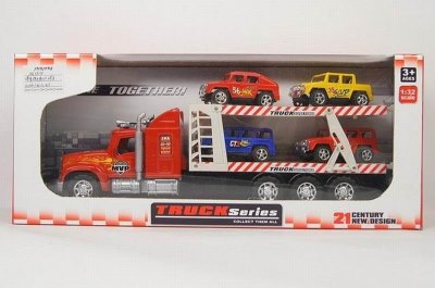 FRICTION TRUCK W/4 CAR  - HP1035597