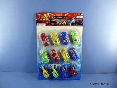 12PCS PULL BACK CAR  3ASST 4COLOR - HP1035819