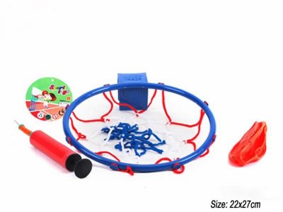 BASKETBALL GAME PLAY SET RED/BLUE/GREEN - HP1035826