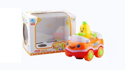 B/O CARTOON CAR W/LIGHT & MUSIC & BUMP AND GO  - HP1035865