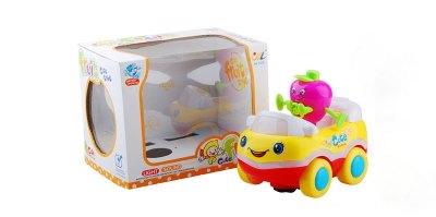 B/O CARTOON CAR W/LIGHT & MUSIC & BUMP AND GO  - HP1035866
