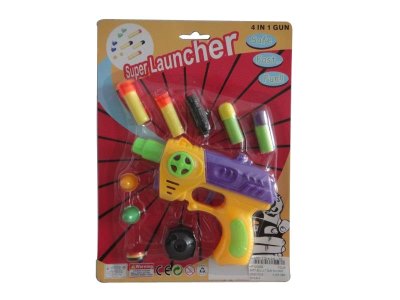 SOFT BULLET GUN W/LIGHT  - HP1035947