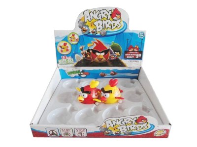 WIND UP ANGRY BIRDS RED/YELLOW 12PCS DISPLAY BOX - HP1036177