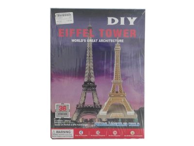 36PCS 3D PUZZLE  EIFFEL TOWER - HP1036323