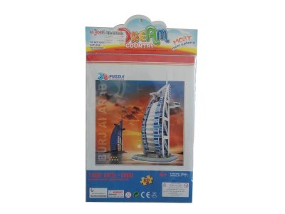 25PCS 3D PUZZLE  YACHT HOTEL DUBAI  - HP1036325