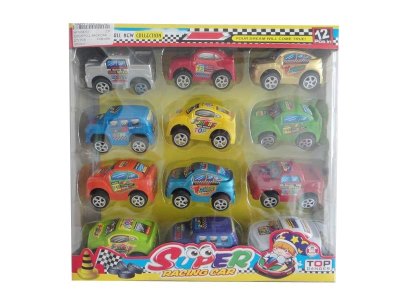 12PCS PULL BACK CAR - HP1036335