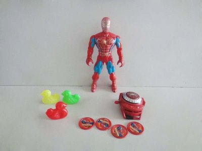 SPIDERMAN W/LIGHT & LAUNCHER & 3DUCK - HP1036577