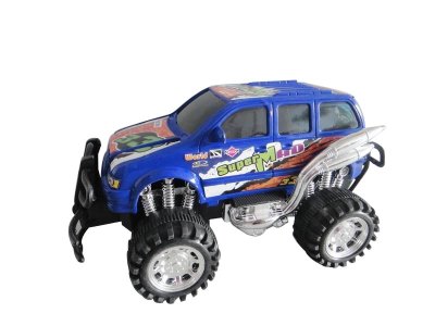 FRICTION JEEP RED/BLUE/SILVER - HP1036673