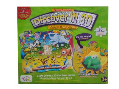 3D PUZZLE  30PCS  - HP1037008
