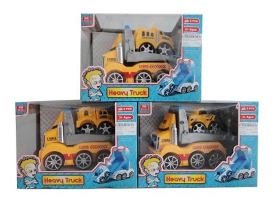 FRICTION BLOCKS CAR W/LIGHT & MUSIC 3ASST INCLUDED BUTTONCELL - HP1037016