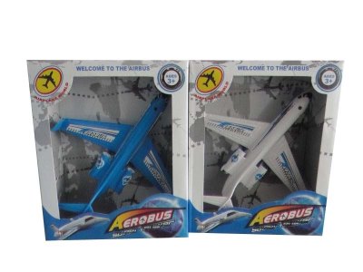 PULL BACK AIRPLANE W/LIGHT & MUSIC 2COLOR - HP1037231