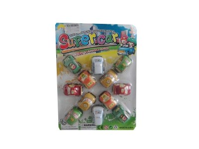 MINI FULL BACK CAR 12PCS 6ASST - HP1037307