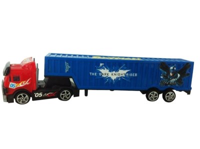 FRICTION CONTAINER TRUCK RED/GREEN - HP1037338