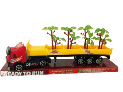 FRICTION CONTAINER TRUCK RED/GREEN - HP1037348