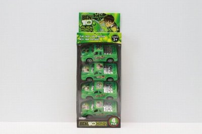 PULL BACK CAR 4PCS  - HP1037422
