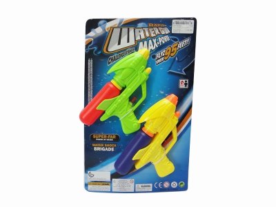 2PCS WATER GUN ORANGE/BLUE - HP1037603