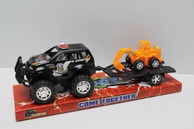 PAINTING PLATE SEAT FRICTION POLICE CAR W/ CONSTRUCTION CAR - HP1037772