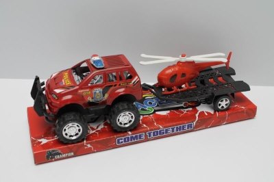 PAINTING PLATE SEAT FRICTION POLICE CAR W/HELICOPTER - HP1037774