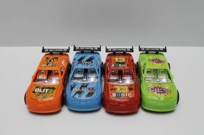 4PCS PULL BACK RACING CAR RED/BLUE/GREEN/ORANGE - HP1037825