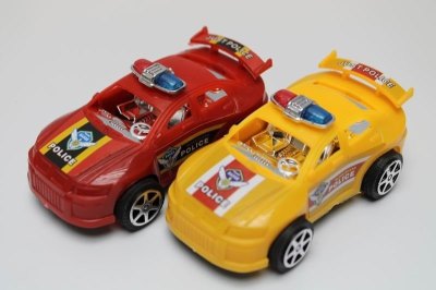 PULL BACK POLICE CAR RED/YELLOW/BLUE/ORANGE - HP1037987
