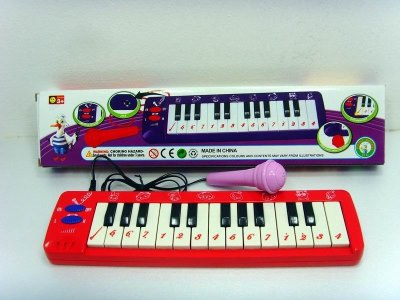 25KEYS ELECTRONIC ORGAN RED/BLUE - HP1038235