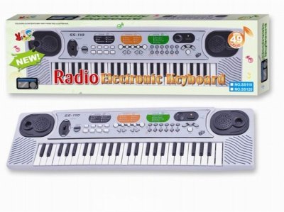 49 KEYS ELECTRONIC KEYBOARD W/RADIO - HP1038357