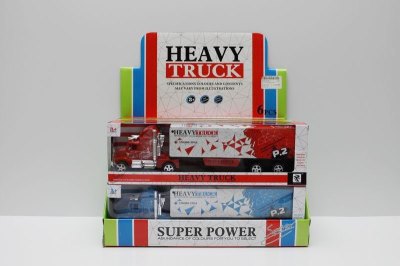 FRICTION CONTAINER CAR 3COLOR 6PCS - HP1038782