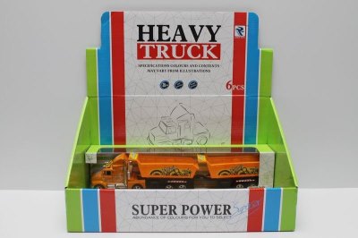 FRICTION CONSTRUCTION CAR W/LIGHT MUSIC 2COLOR 6PCS - HP1038818