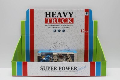 FRICTION TRUCK W/LIGHT MUSIC 3COLOR 12PCS - HP1038835