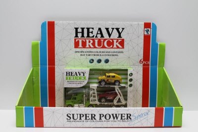 FRICTION TRUCK  3COLOR 6PCS - HP1038846