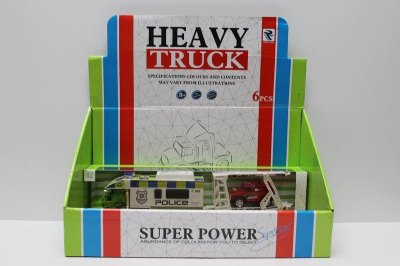 FRICTION CAR 3COLOR 6PCS - HP1038865
