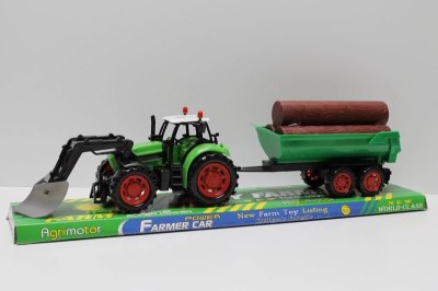 FRICTION FARMER CAR  GREEN 4ASST. - HP1039175
