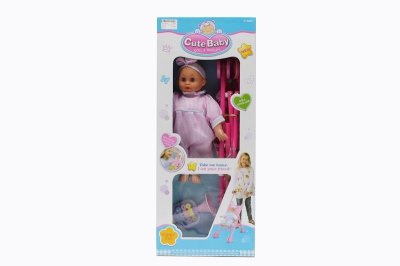 COTTON BODY DOLL W/HANDCAR  - HP1039218