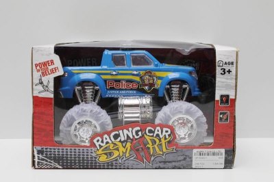 FRICTION POLIC CAR W/LIGHT & MUSIC 2COLOR - HP1039373