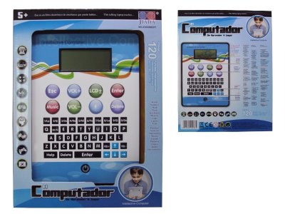 120 FUNCTIONS BLACK & WHITE SCREEN LEARNING MACHINE W/MOUSE (PORTUGUESE/SPANISH/ENGLISH) - HP1039525