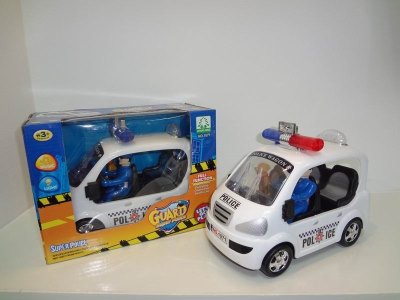 电动警车带灯光音乐 - HP1039701