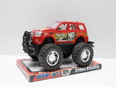 FRICTION CAR ，BLACK/RED - HP1039724
